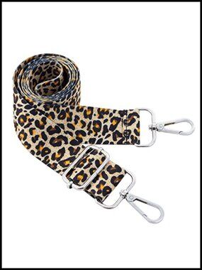 Adjustable Nylon Faux Leather Crossbody Bag Strap Replacement Handbag Purse Wide